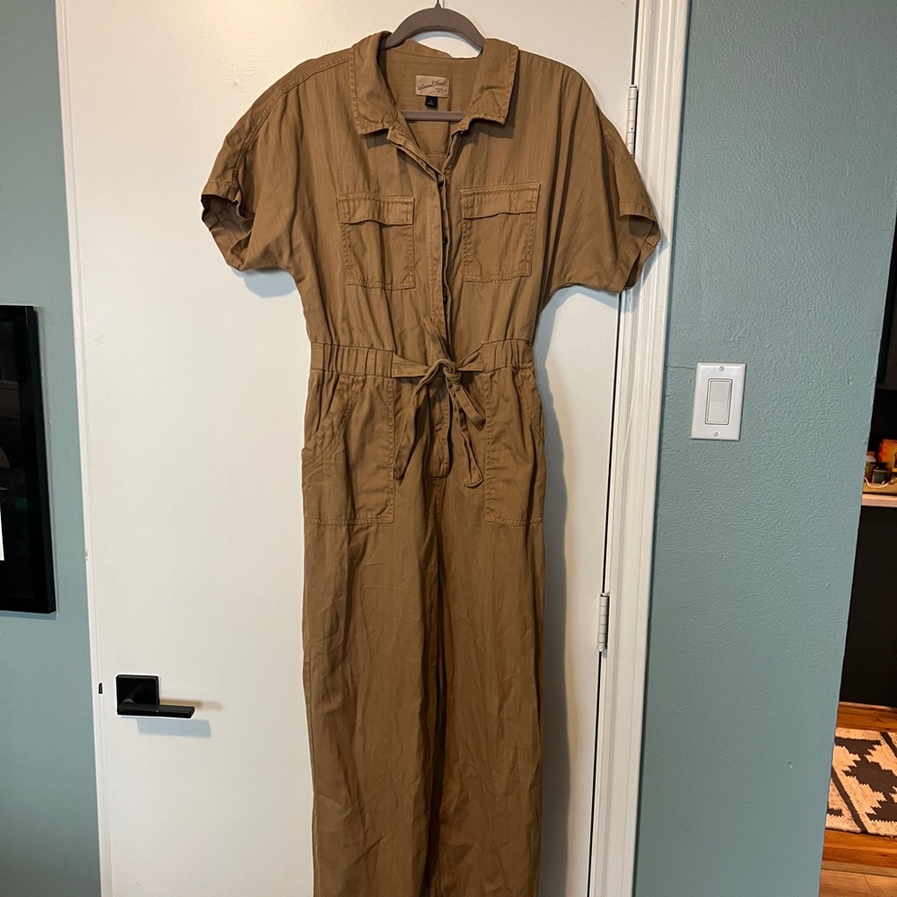 SHORT SLEEVE UTILITY JUMPSUIT